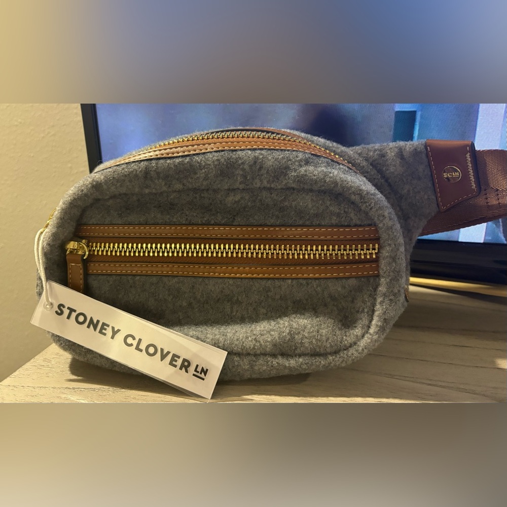 NWT Stoney Clover Lane Sports Fanny Pack Charcoal